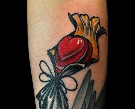 小臂内侧new school糖果