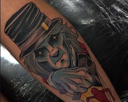 小臂内侧new school 玩偶