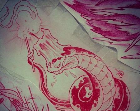 new school 蛇与蜡烛