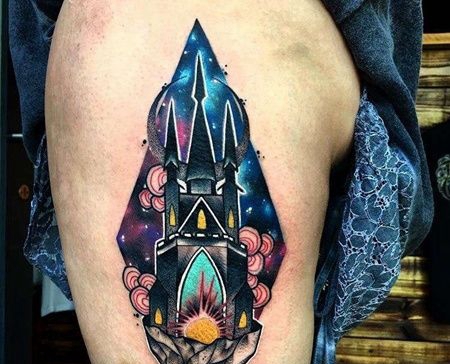 大腿外侧new school城堡