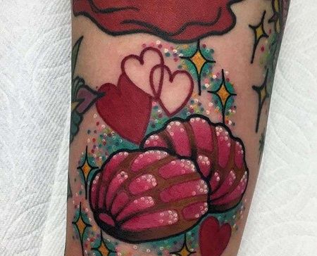 小臂外侧new school贝壳