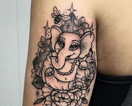 大臂后侧点刺象神