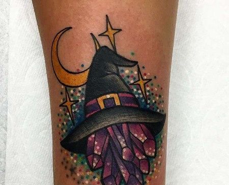 小臂内侧new school水晶