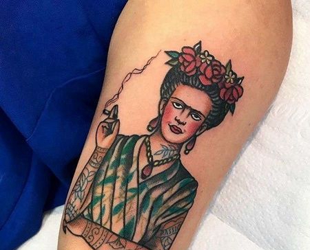 大臂外侧old school 女人