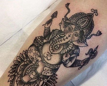 小腿外侧黑灰象神