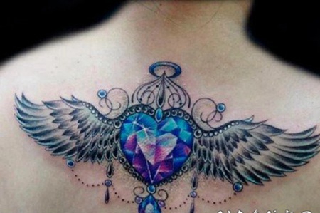 钻石纹身 钻石主题的纹身作品图片