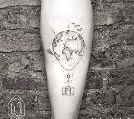 土耳其伊斯坦布尔纹身师 Bicem Sinik 纹身作品