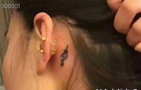 小清新的泰国小刺符纹身图片