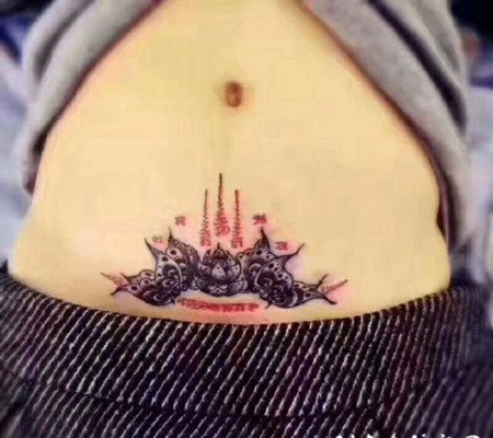 泰国纹身 1泰国刺符纹身作品图案赏析