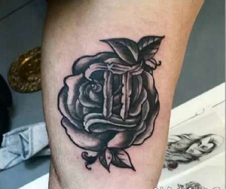 双子座Gemini符号的纹身图案