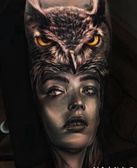 西班牙纹身师Daniel luzardo，擅长细腻的3D超写实