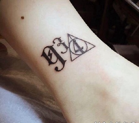 哈利波特主题的小纹身欣赏