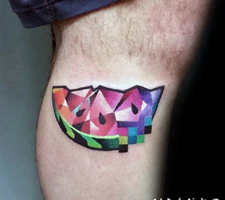像素刺青 可爱的像素纹身图片来袭