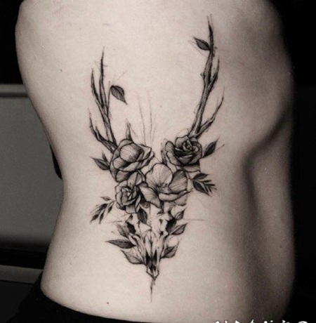 500元到1000元左右的纹身作品图案