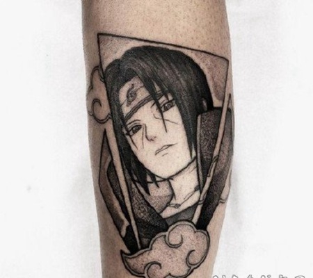 纹身火影忍者图案 1动漫火影的纹身图案