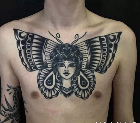蝴蝶纹身 2创意小清新的蝴蝶纹身图案