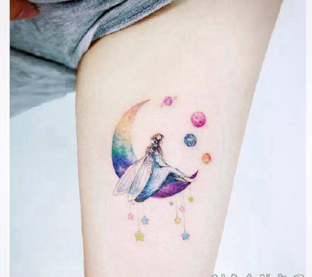 适合女生的小清新纹身图片