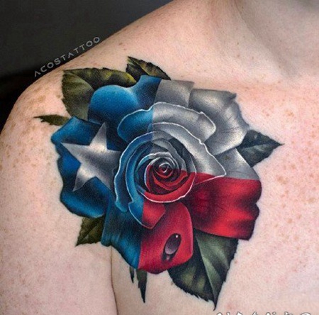 梦幻写实彩色的3d立体纹身图片