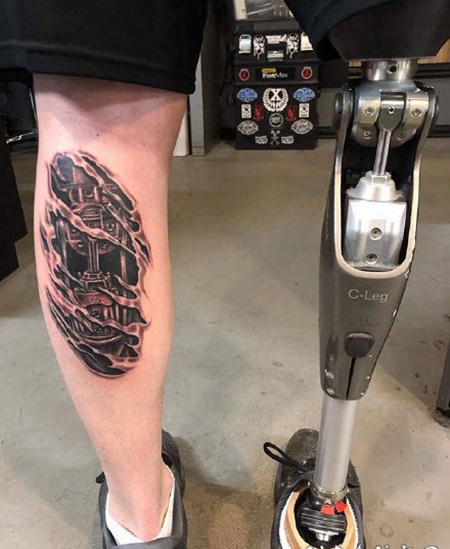 3d纹身 充满迷惑的3D逼真纹身图案