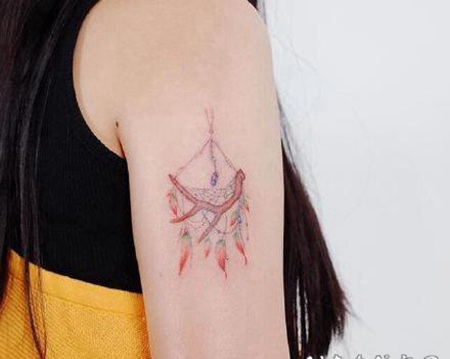 女生小清新纹身 适合女孩子的小清新纹身图案