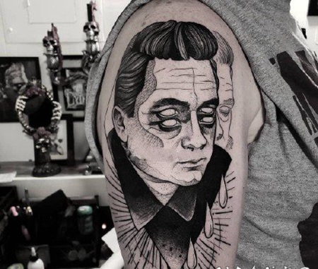 来自欧美的好看点刺纹身图片