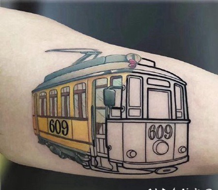 小清新的关于生活物品的小纹身图片