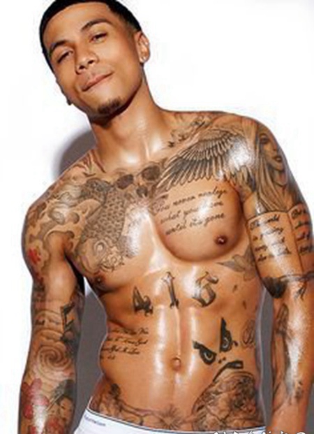 纹身帅哥 帅气的纹身男士照片欣赏