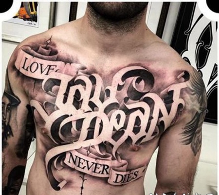 纹身花体字作品 好看的暗黑创意花体字设计图片