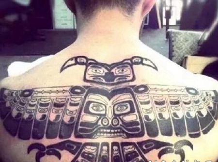 帅气的漂亮图腾纹身作品图片