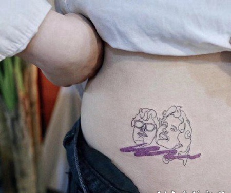 ins简笔画纹身图片