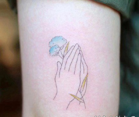 简笔纹身图-卡通版风格的小清新简笔纹身图片