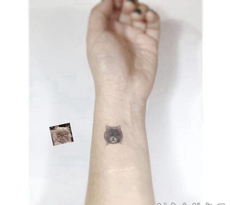 可爱小纹身图案 精致而又小巧的可爱小纹身图案