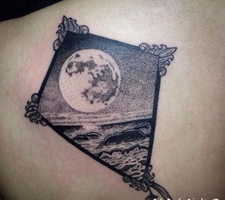 风景纹身图案 精致至极的小清新风景纹身图案