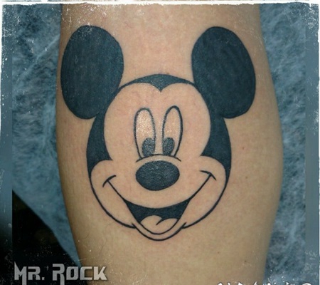 米奇纹身图案 可爱至极的米老鼠米奇纹身图案