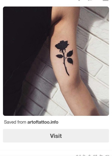 小清新纹身小图 简约图形的小清新纹身小图案