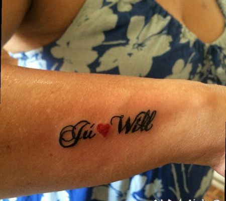 花体英文纹身图案 黑色简笔画纹身字母的花体英文纹身图案