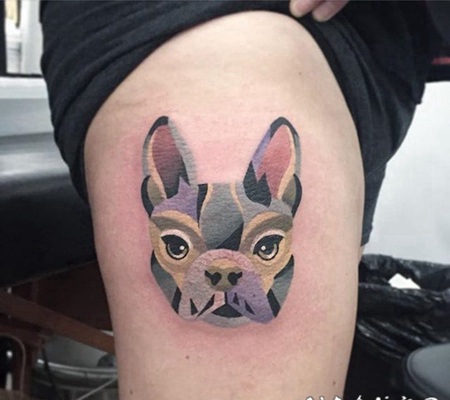 school动物纹身 设计百变而别具创意动物school纹身图案