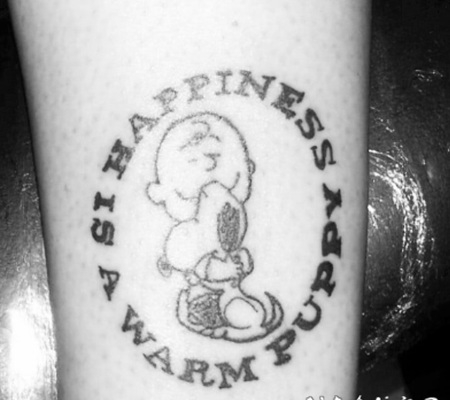 动画纹身图片 元素多样而又可爱的卡通形象纹身图案