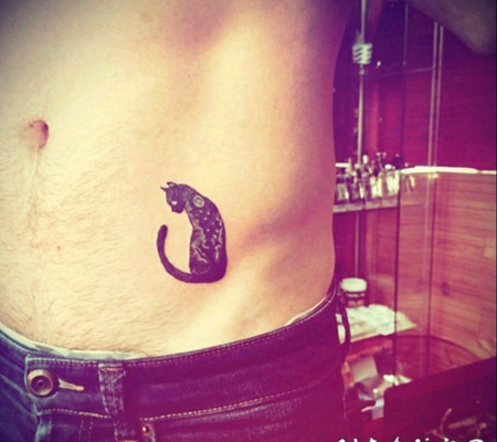 小猫咪纹身图案 趣味与可爱并行的小猫咪纹身图案