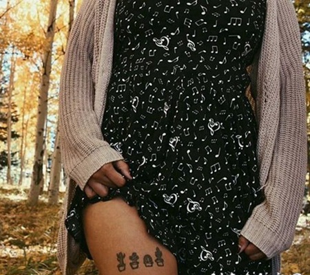 仙人掌纹身 设计巧妙而又时尚的仙人掌纹身图案