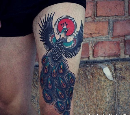 动物纹身图案 身体各个部位的动物纹身图案