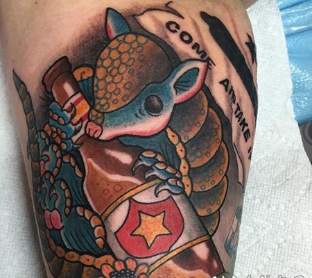 啤酒纹身图案 9组平顺甘醇的啤酒纹身图案