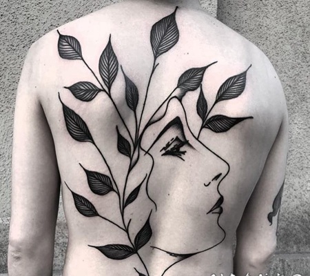 创意纹身图片 设计新颖而又个性的创意纹身图案