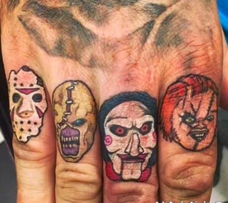 纹身电影图 精致而又写实的电影人物纹身图案