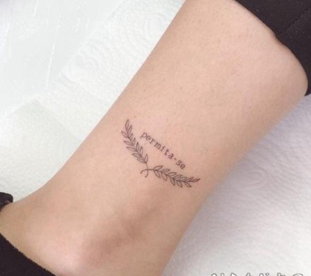 适合女生的超简约1小清新纹身图片