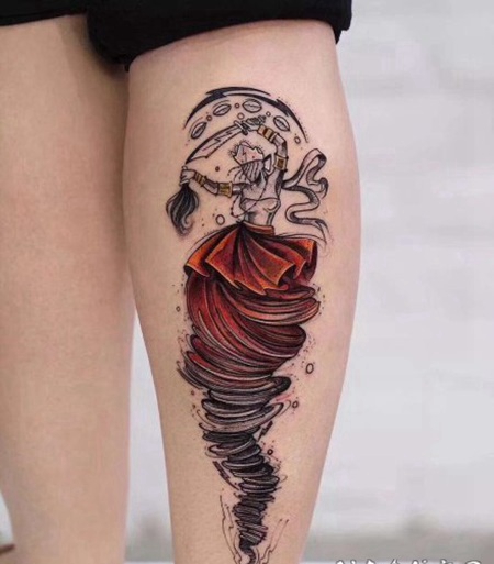 1漂亮的小清新十二星座纹身作品