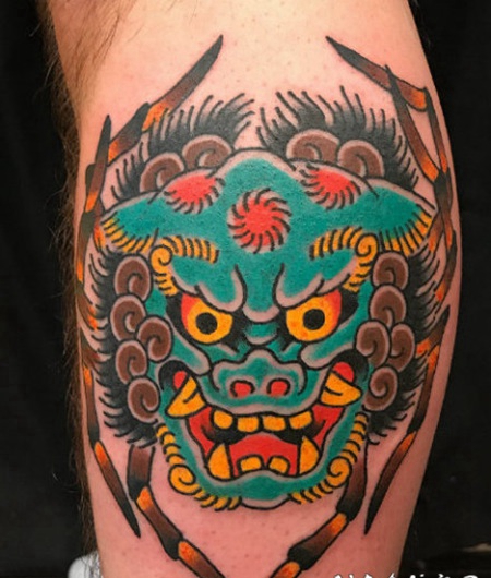 原汁原味的日式老传统纹身图案