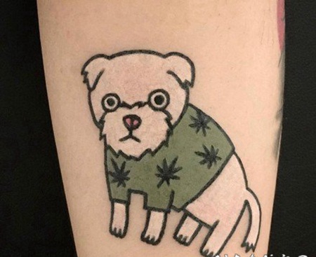 很可爱的卡通小动物纹身图片