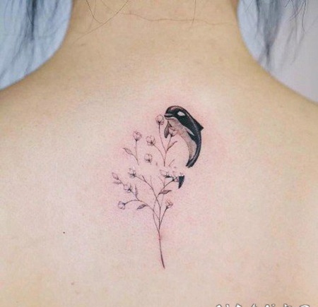 2女生喜欢的超简约小清新纹身图片