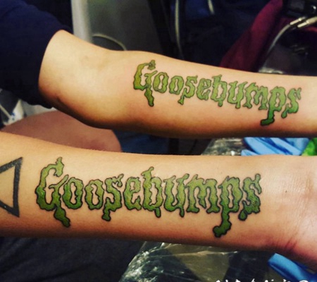 鬼怪纹身图案 彩绘纹身的鬼怪纹身图案